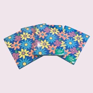 Creatology Print Felt Flower Pattern BRAND NEW 4 Pack